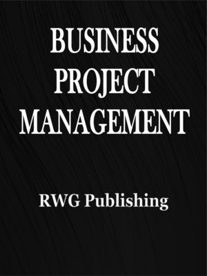 cover image of Business Project Management